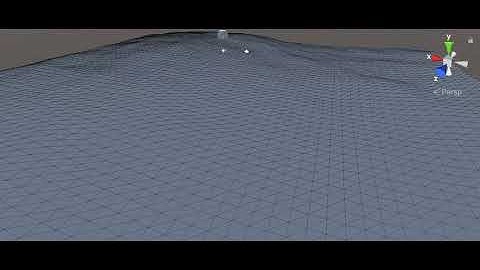 Tessendorf Wave Simulation using FFT in Unity 3D