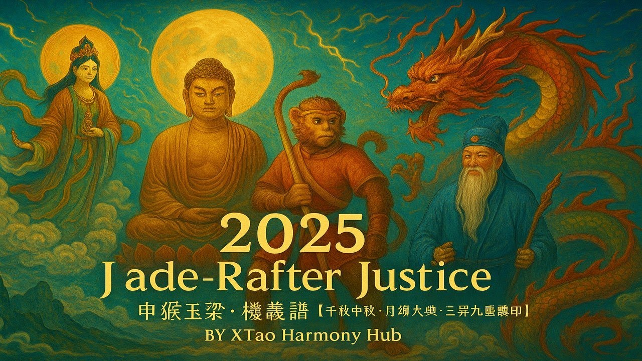 2025 • Jade Rafter Justice 申猴玉梁·機義譜【千秋中秋·月頌大典·三界九重護印】 - YouTube