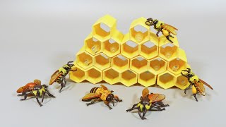 カプセルコレクションのミツバチの旧版とHani2 本岡氏監修版を一緒に紹介するよ