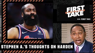 Stephen A. says the 76ers version of James Harden isn't the same player we once knew | First Take