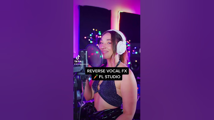 Reverse Vocal Reverb FX in FL Studio 20