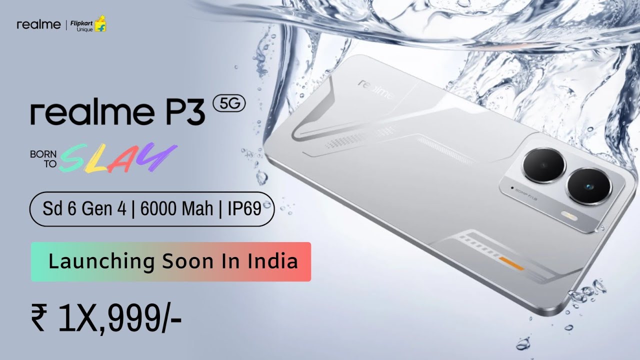 realme P3 5G Launch Date In India | realme P3 5G Price In India ...