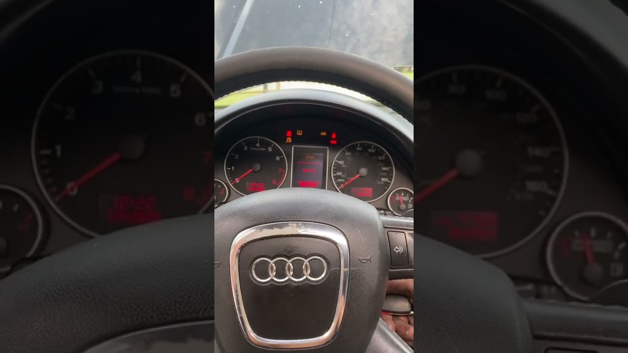 2008 Audi A4 ￼starting issue