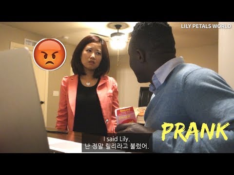 calling-korean-wife-another-girl's-name-prank-|-she-gets-mad-super-quick!!