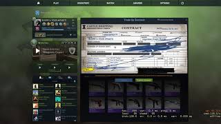 Counter strike Global Offensive trade up contract