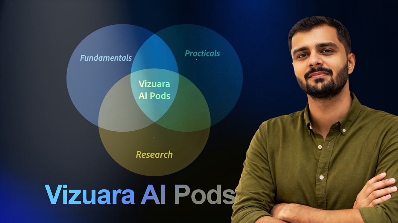 Vizuara AI Pods — единое место для освоения всех концепций искусственного интеллекта.