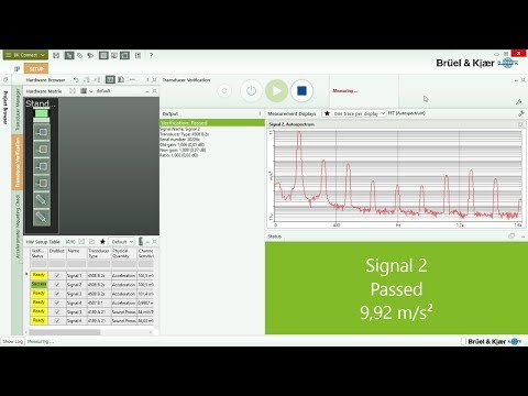 How to verify your transducers in BK Connect – Brüel & Kjær