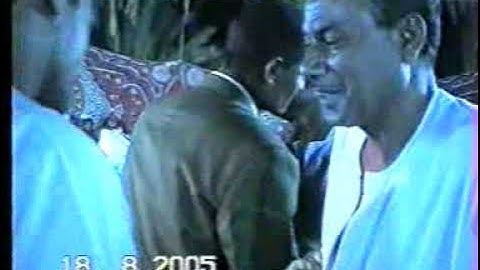 الشيخ محمود ابو الوفا الصعيدي سورة الرعد من قريه كلح الجبل سنة 2005