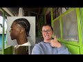 Vlog 24 i tried braiding my african husband hair