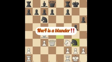 Scotch Opening Chess Trap🔥| Dubois-Reti Defense!| Easy Chess Tricks& Traps| #chess #shorts #chess24