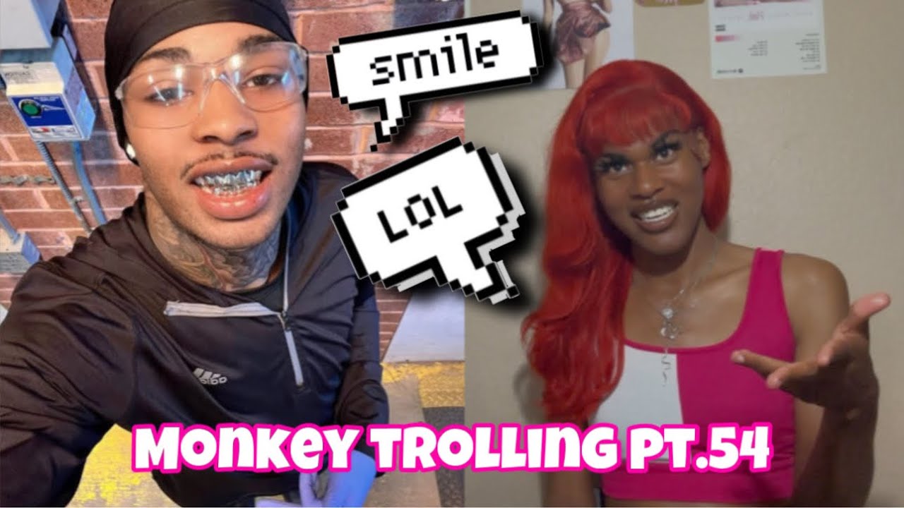 Funny TRANS Girl Trolling DLs ..??| Monkey App Trollling Pt.54