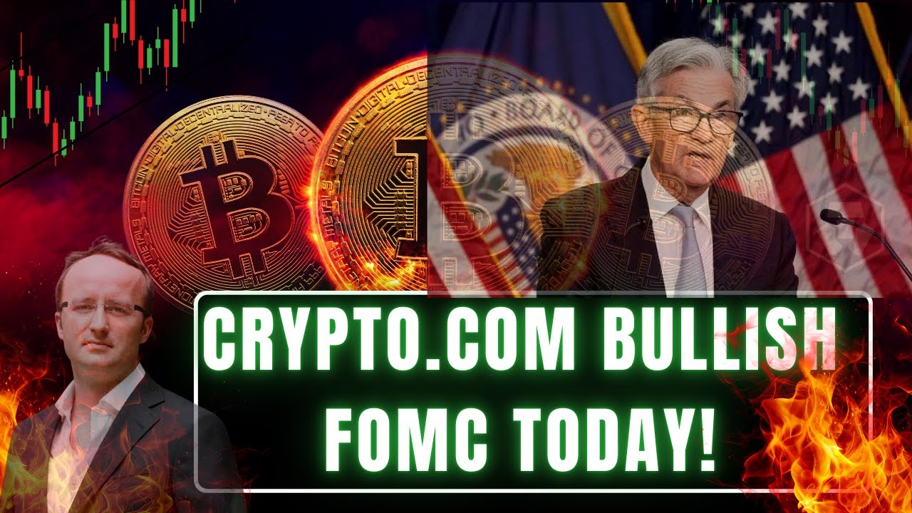 The Fed Rate decision TODAY Markets on Edge and Crypto.com remains bullish but will Crypto HOLD!!