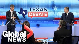 Ted Cruz and Beto O’Rourke square off in final debate before midterm election