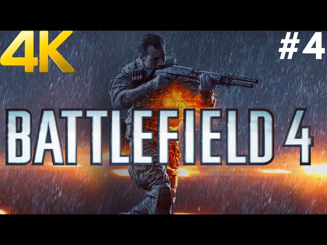 BATTLEFIELD 4 PC 4K Gameplay Playthrough #4 - Singapore 