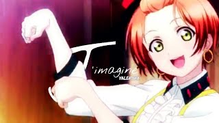 AMV Nightcore - | J'imagine | - lyrics