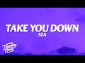 SZA Take You Down Clean Lyrics mp3