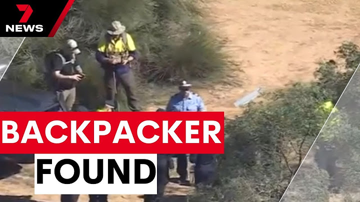Missing backpacker found alive after spending twelve days lost in bush land | 7NEWS