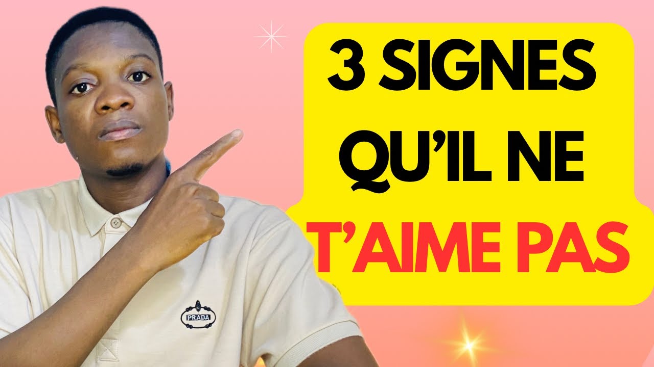 Ne redonne  plus jamais ton cœur à celui qui te fait ces 3 choses ( car il ne t’aime pas ) 