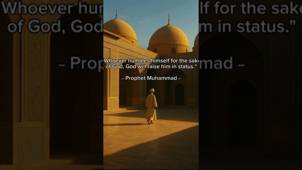 Humble Yourself, Rise with Allah 