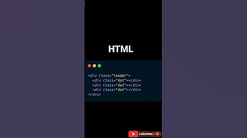 Stylish Spinner Loader with HTML & CSS | Pure Code Tutorial. #shorts  #coding #htmlcss