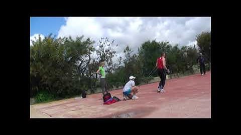Thumbnail of Russian Horse Jump with Elastics (Powerfull Plyometric Jumping Lunge Exercise, Track & Field)