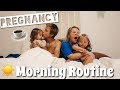 Morning Routine // Pregnant With 2 Toddlers