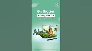 Step into the future of home entertainment with #SamsungVisionAI