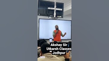 Akshay Sir Sing A Song | Utkarsh Classes Jodhpur