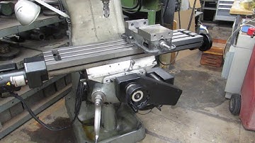Bridgeport 1J with 3 Axis Acu Rite Millpower CNC Conversion-Online Auction at Machinesused.com