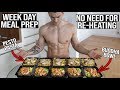 Healthy & TASTY Meal Prep You Can Eat Cold  **no microwave needed**