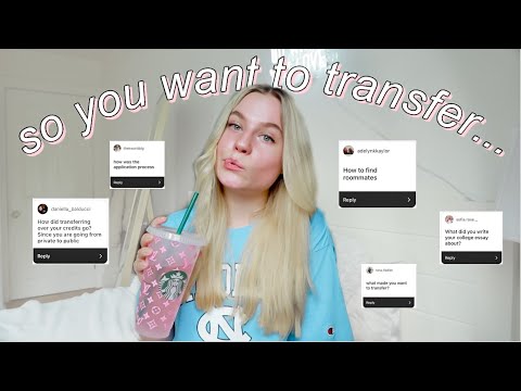 WATCH THIS IF YOU WANT TO TRANSFER COLLEGES | application process, advice + tips *UNC transfer*