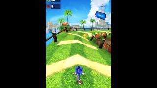 Android Game - Sonic Dash screenshot 1