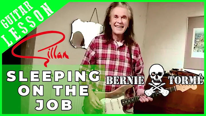 Bernie Torme - How I played 'Sleeping On The Job' from Glory Road 🎸 Gillan 🎸 Ozzy 🎸 Bends Dive Bombs