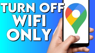 How To Turn OFF WIFI ONLY on Google Maps Mobile Phone App screenshot 3
