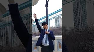 [Dance Challenge] 롯데월드 야외에서 교복댄스 챌린지2 Stayc Teddy Bear🐻