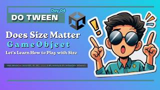 Does SIZE Matter in Games? 🤔 Let's Learn How to Play with Size in DoTween. #unity #tutorial