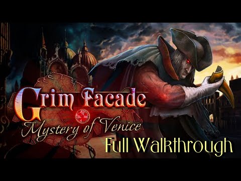 Letu0027s Play - Grim Facade 1 - Mystery of Venice - Full Walkthrough
