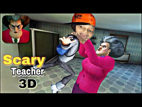 Tutorial COMO JOGAR o JOGO DA PROFESSORA MALVADA! (SCARY TEACHER 3D) 