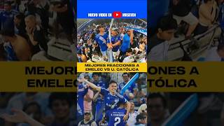 Gol De Juan Pablo Ruiz. 81' ⚽️ Emelec vs U. Católica ⚽️ Liga Pro Ecuador 🏆 #reaccion #shorts
