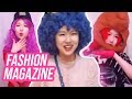 I LOOK CRAZY! - Chat helps me make a FASHION magazine!