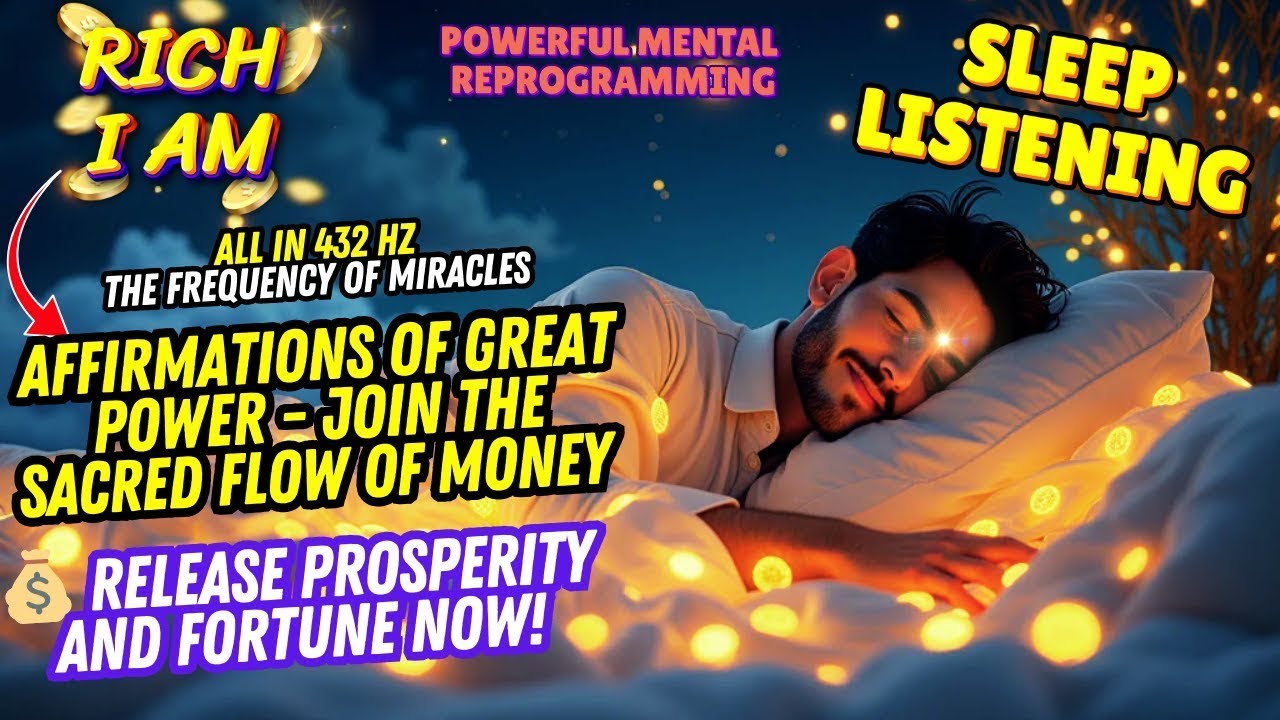 AFFIRMATIONS: UNLOCK the SACRED FLOW of WEALTH - ATTRACT MONEY, PROSPERITY AND UNLIMITED FORTUNE!