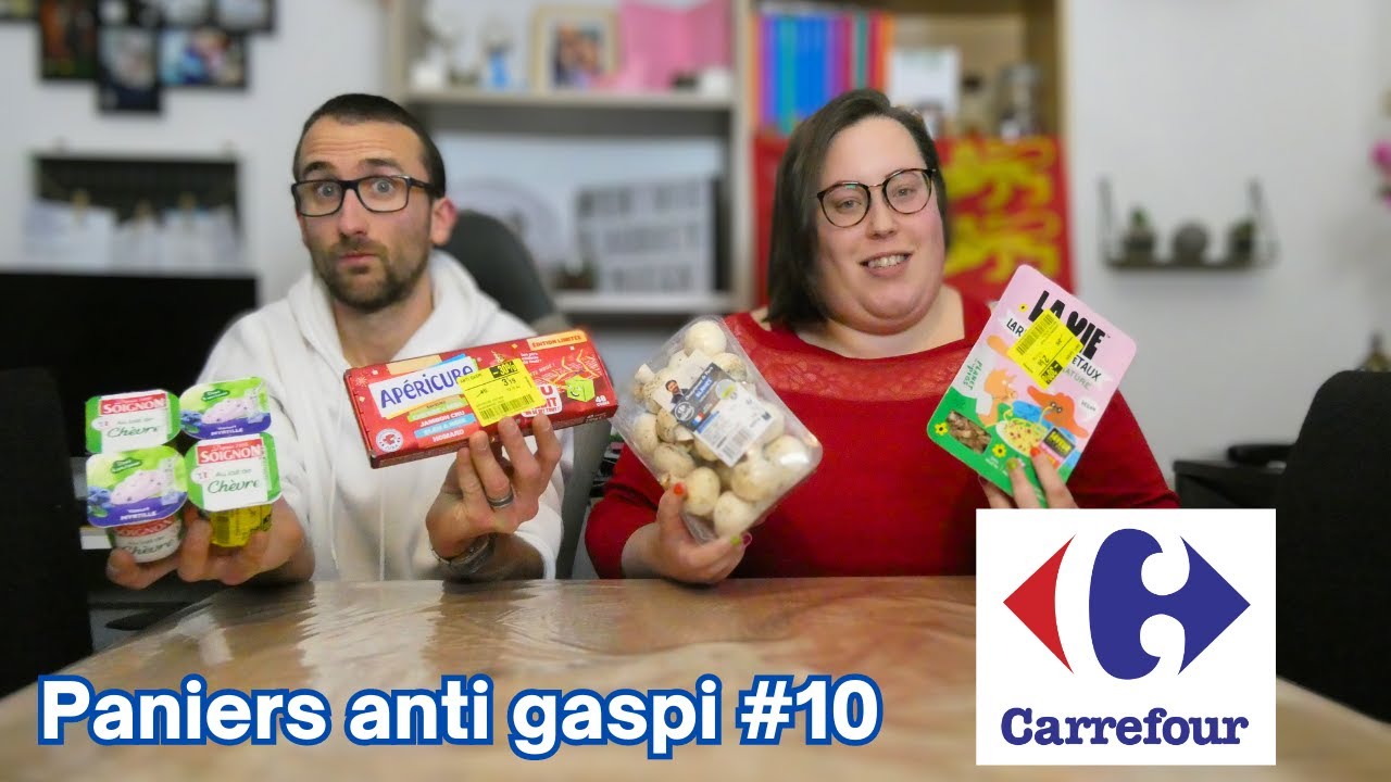 PANIERS ANTI GASPI #10: Carrefour - YouTube