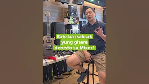 Connecting a Passive Musical Instrument to a Mixer: Is it SAFE?