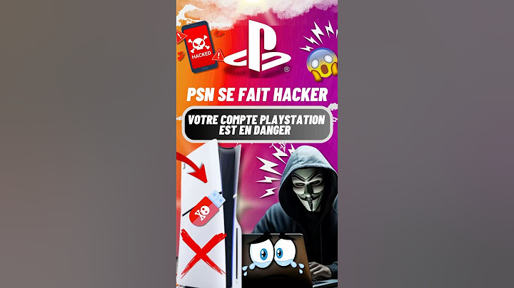 PLAYSTATION PANNE MONDIAL HACK 😰