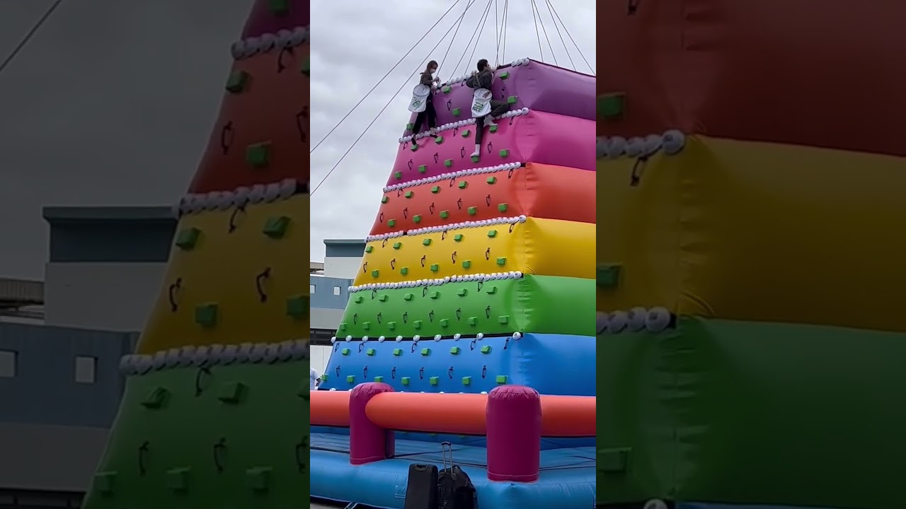 Funny Rock Climbing Inflatable Game
