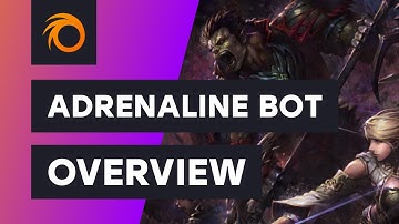 Overview of Adrenaline bot interface and its capabilities