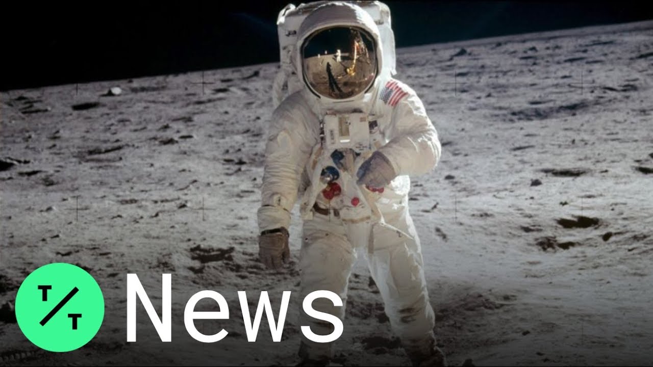The Historic Moment Neil Armstrong And Buzz Aldrin Set Foot On The Moon the-historic-moment-neil-armstrong-and-buzz-aldrin-set-foot-on-the-moon