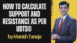 How to Calculate Support and Resistance as per UDTS l IFMC Institute l 23-May-2024