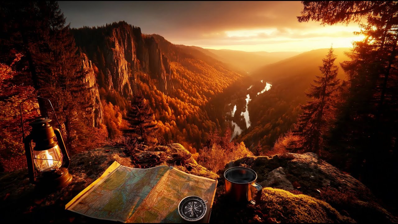 Day 44: Not Every Path Must Be Known… 🍂🧭 | 12 Hours Autumn Forest & Valley Ambience