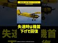 超危険!飛行機のディープストール #shorts
